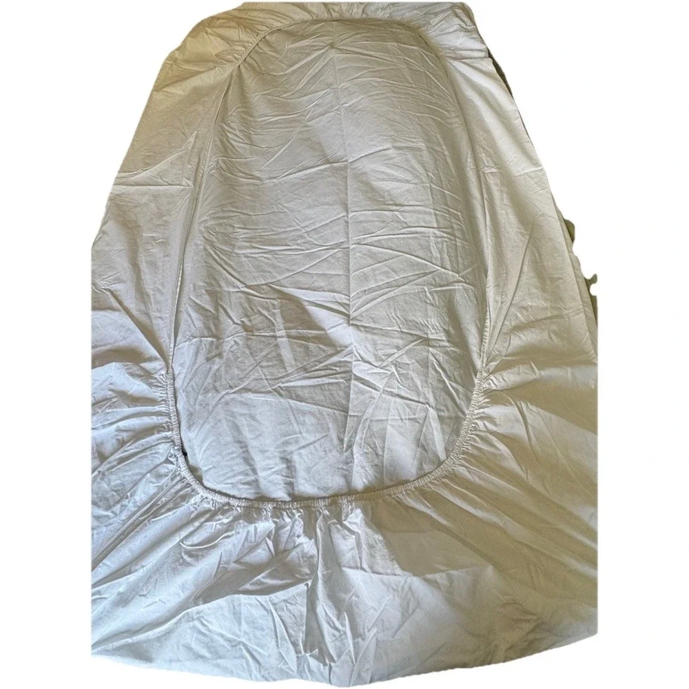 2 VTG‎ Twin Fitted Sheets Ralph Lauren – White & Pacific Miracle Floral